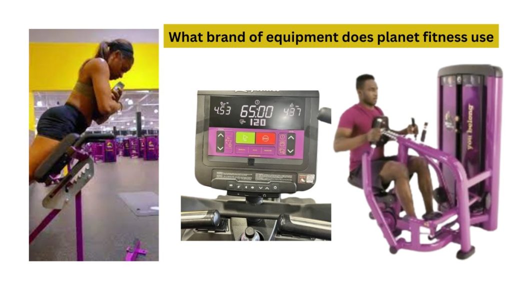 What brand of equipment does planet fitness use